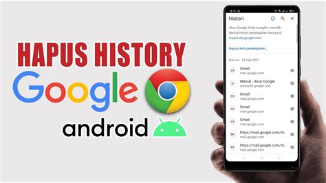 Cara Hapus History Google Chrome